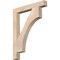 Ekena Millwork Westlake Block Smooth Bracket, Douglas Fir, 3 1/2"W x 28"D x 36"H BKT04X28X36WTL05SDF - alternate 1